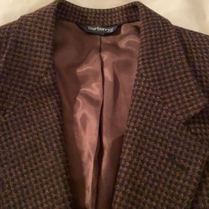 Burberry Houndstooth Blazer